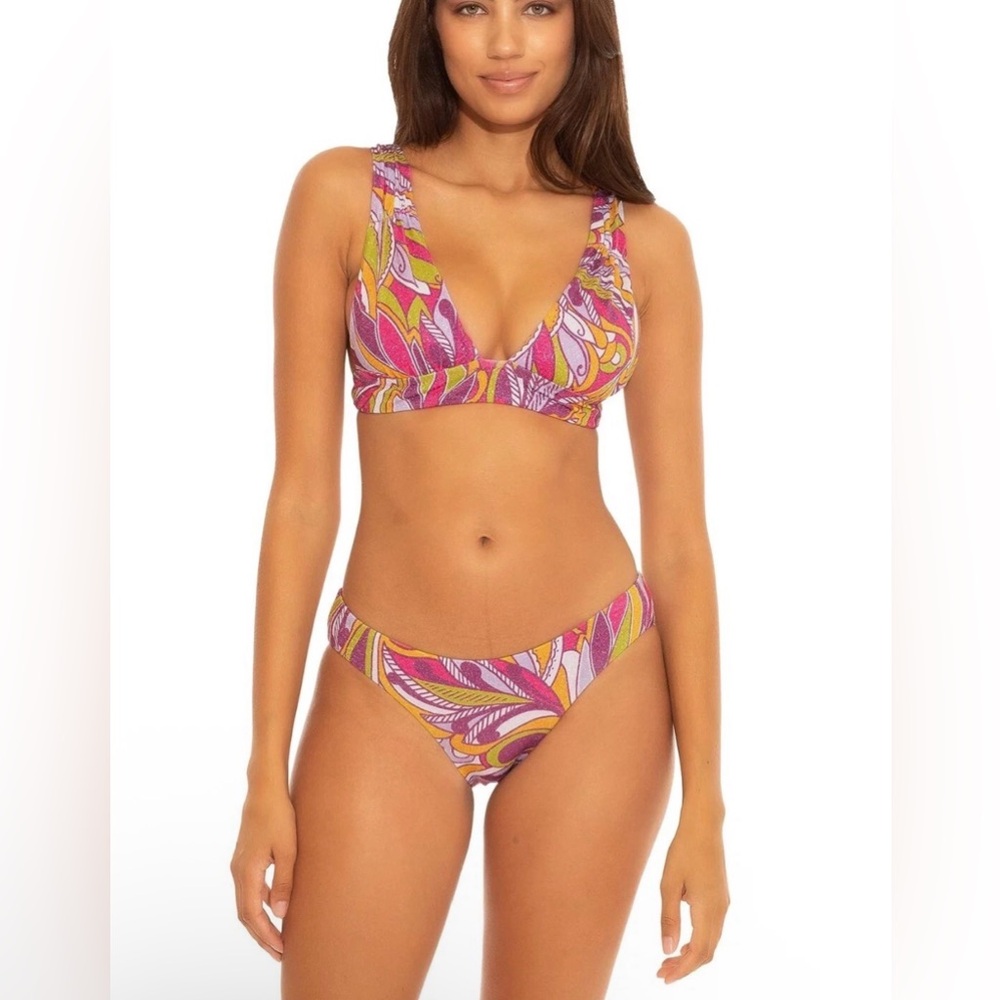 Becca by Rebecca Virtue"Psychedelica" Bikini Set Size Medium - NWOT